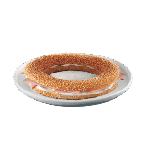 Κουλούρι Θεσσαλονίκης με γαλοπούλα & τυρί κρέμα