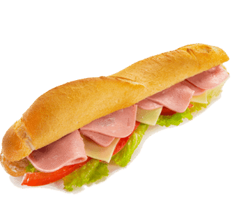 Μπαγκέτα Ζαμπόν-Τυρί