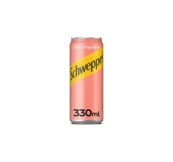 Schweppes pink grapefruit 330ml